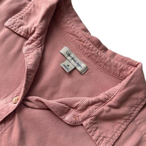 Calvin Klein Collared Long Sleeve Shirt - Picture 5 of 8